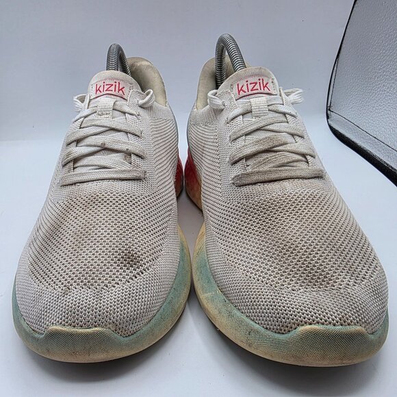 Kizik Athens Sunrise Womens Size 9 White Athletic Shoes Running Walking Comfort - Picture 2 of 13